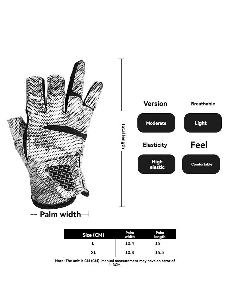 Jane Pula Shirley non-slip fishing gloves wear, sun, breathable