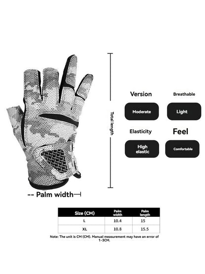 Jane Pula Shirley non-slip fishing gloves wear, sun, breathable